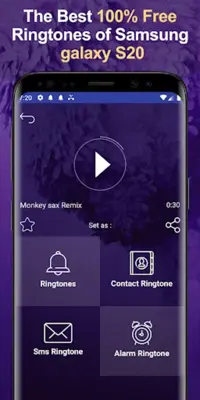 Galaxy S20 Ultra Ringtones android App screenshot 4